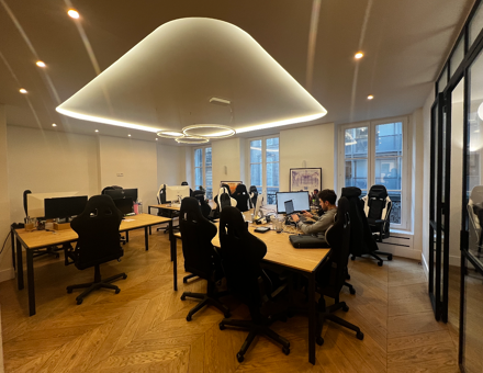 Bureaux du 82 Rue d'Amsterdam Paris
