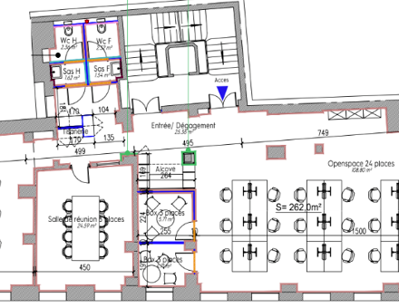 Bureaux du 4 Boulevard Montmartre Paris