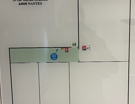 Bureaux du 10 Rue Gaëtan Rondeau Nantes