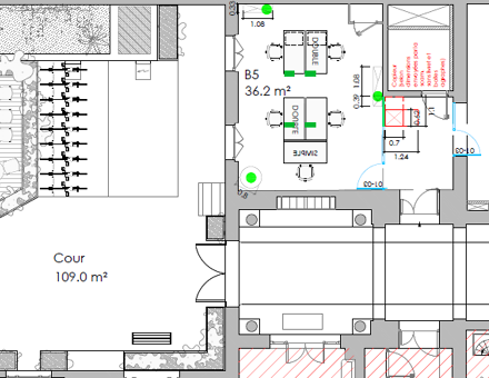 Bureaux du 99 Boulevard Malesherbes Paris