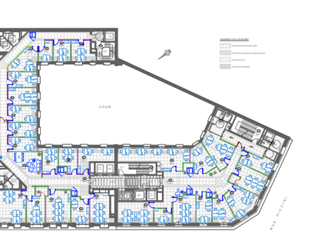 Bureaux du 6 Rue Duret Paris