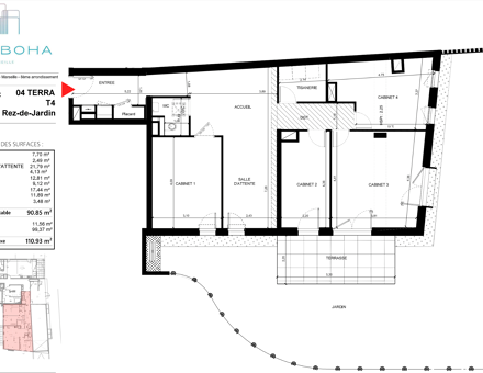 Bureaux du 71 Avenue des goumiers Marseille