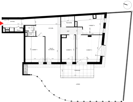 Bureaux du 71 Avenue des goumiers Marseille