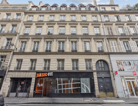 Bureaux du 58 b Rue de la Chaussée d'Antin Paris