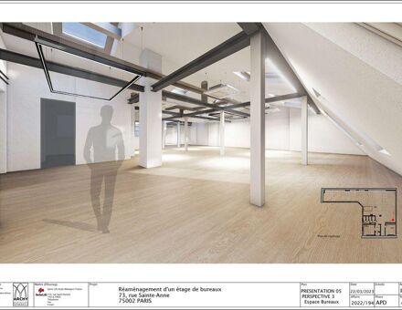 Bureaux du 73 Rue Sainte-Anne Paris