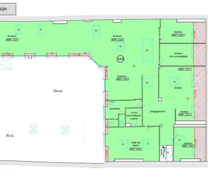 Bureaux du 73 Rue Sainte-Anne Paris
