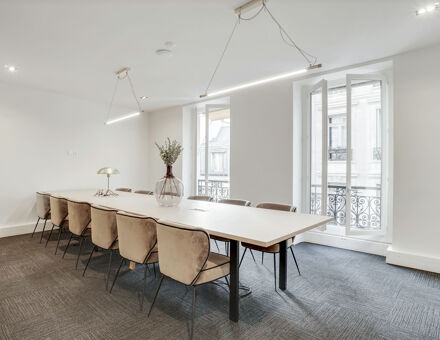 Bureaux du 93 Boulevard Haussmann Paris