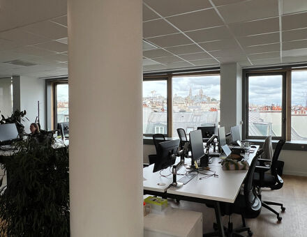 Bureaux du 81 Rue de Clichy Paris